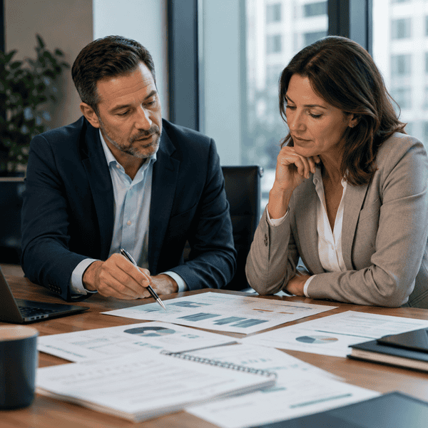 Business owner and payment advisor evaluating whether a credit card surcharge is the right strategy.